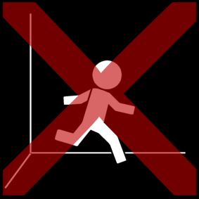 run inside